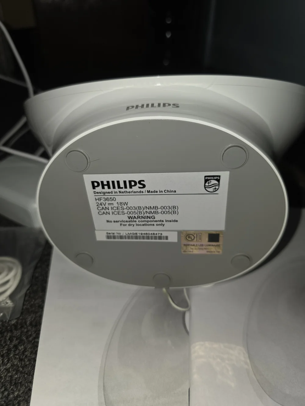 NWOT Phillips Smart Sleep Wake Up Clock